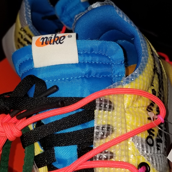 🌊NIKE/OFF-WHITE VAPOR STREET SNEAKERS - Picture 6 of 8